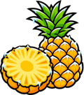 Frozen Pineapple / 25 Servings Tub